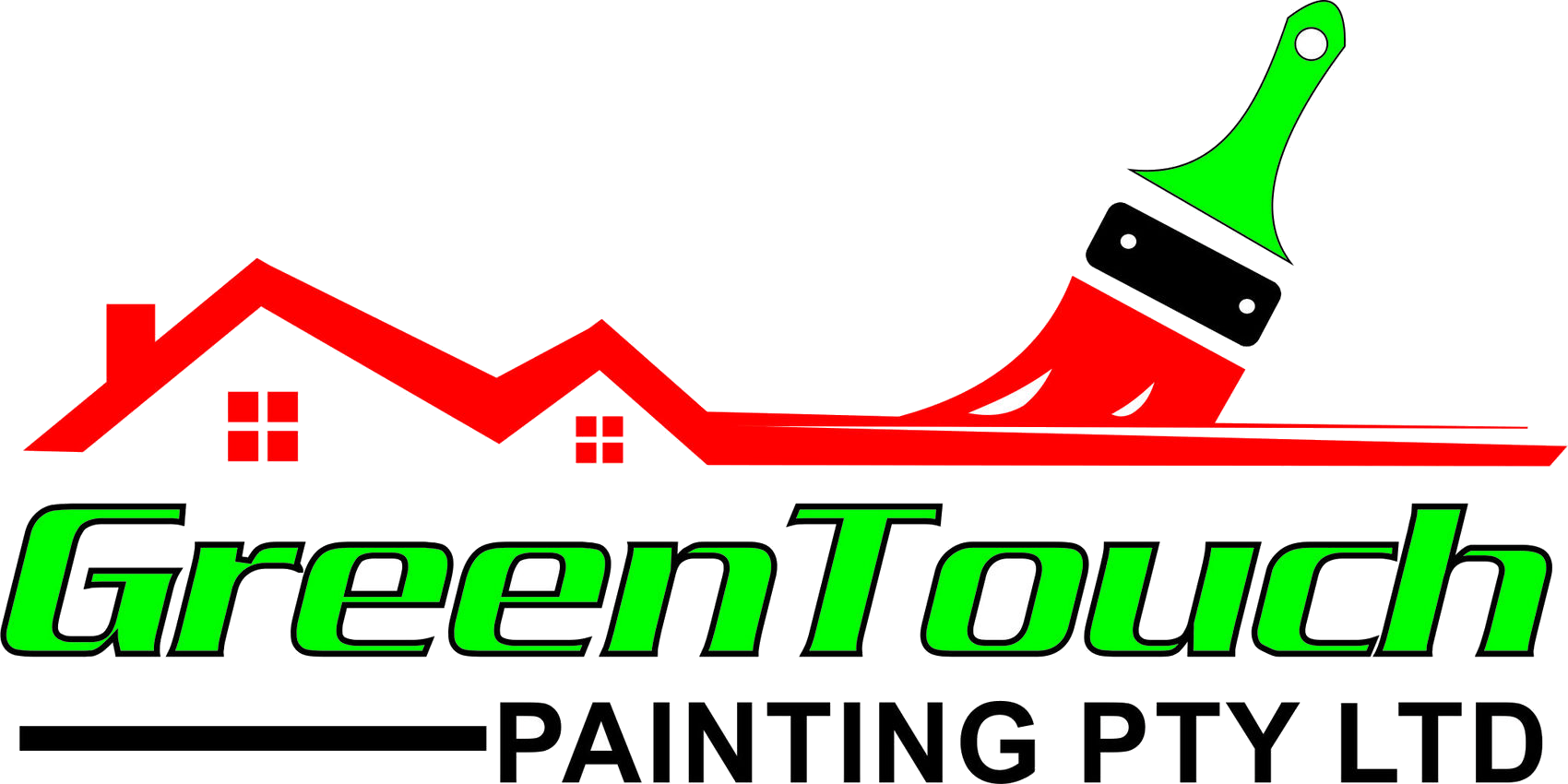 Green Touch Painting